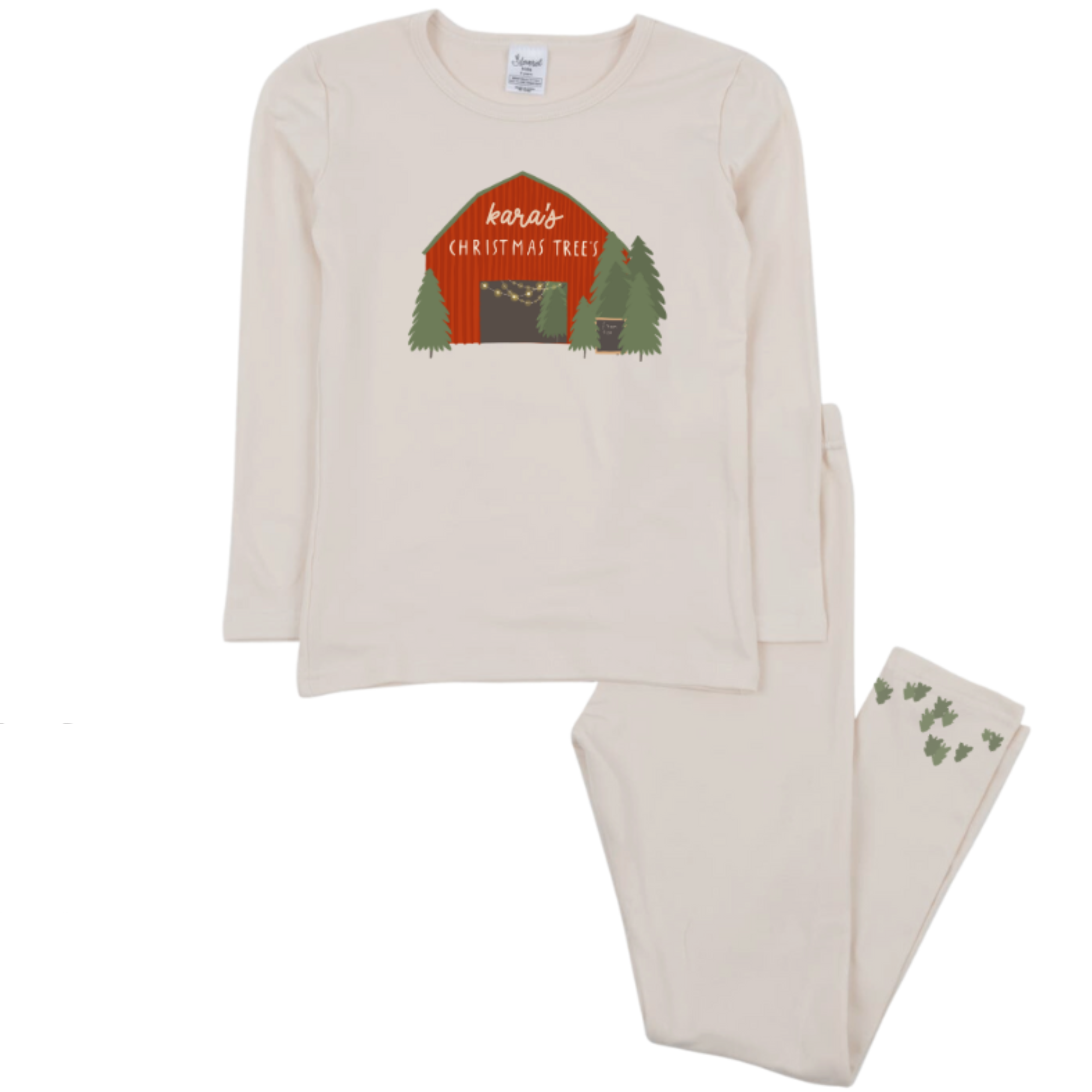 Personalized Kids Christmas PJs
